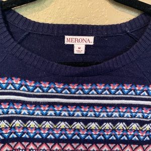 Merona detailed knit sweater